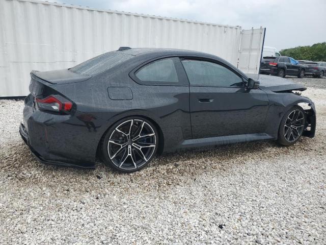 3MF13DM07R8E17838 - 2024 BMW M2 BLACK photo 3