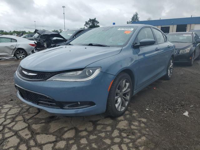 1C3CCCBB9FN564170 - 2015 CHRYSLER 200 S BLUE photo 1