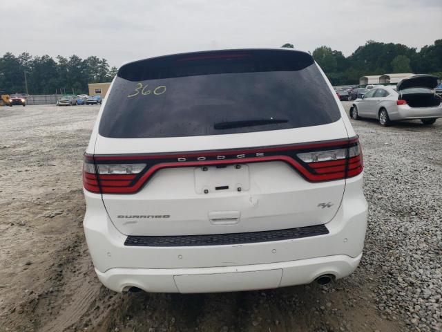 1C4SDHCTXMC799291 - 2021 DODGE DURANGO R/T WHITE photo 6