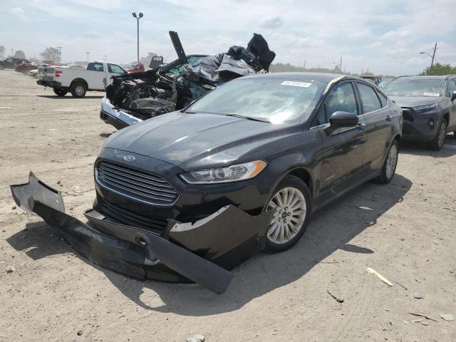 3FA6P0UU7ER282069 - 2014 FORD FUSION S HYBRID BLACK photo 1