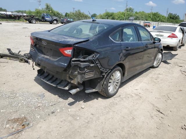 3FA6P0UU7ER282069 - 2014 FORD FUSION S HYBRID BLACK photo 3