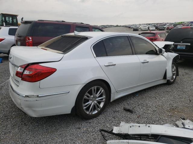 KMHGC4DD0DU233297 - 2013 HYUNDAI GENESIS 3.8L WHITE photo 3