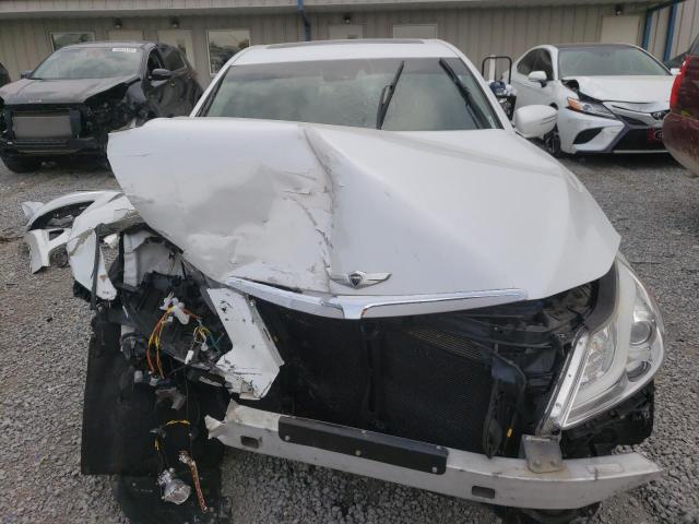 KMHGC4DD0DU233297 - 2013 HYUNDAI GENESIS 3.8L WHITE photo 5