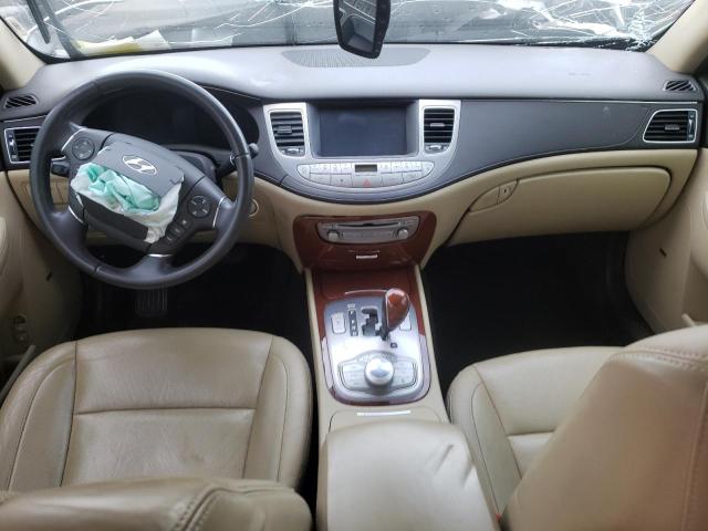 KMHGC4DD0DU233297 - 2013 HYUNDAI GENESIS 3.8L WHITE photo 8