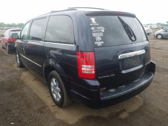 2A4RR5D19AR149134 - 2010 CHRYSLER TOWN & COU TOURING 蓝色 照片 3