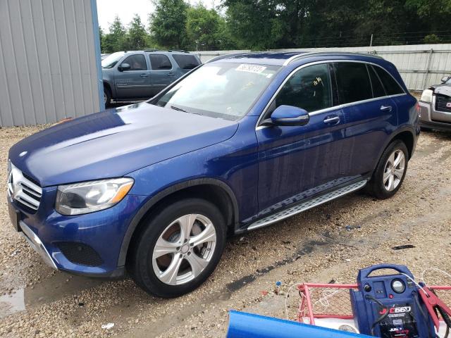 WDC0G4KB3HF138796 - 2017 MERCEDES-BENZ GLC 300 4MATIC BLUE photo 1