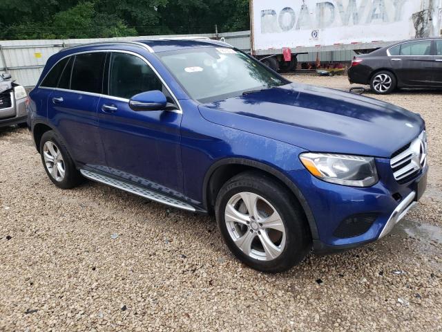 WDC0G4KB3HF138796 - 2017 MERCEDES-BENZ GLC 300 4MATIC BLUE photo 4