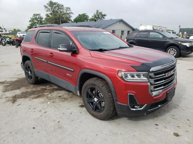 1GKKNLLS3MZ195137 - 2021 GMC ACADIA AT4 MAROON photo 4