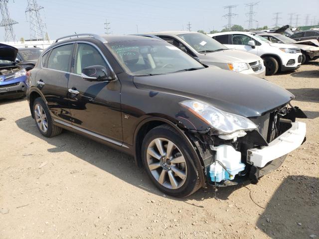 JN1BJ0RR1HM417500 - 2017 INFINITI QX50 BLACK photo 4