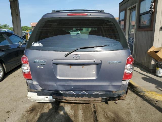 JM3LW28A860563284 - 2006 MAZDA MPV WAGON GRAY photo 6