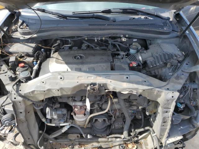 2HNYD2H51BH521885 - 2011 ACURA MDX ADVANCE GRAY photo 12