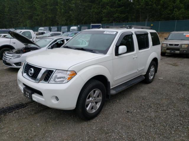 5N1AR18B48C638909 - 2008 NISSAN PATHFINDER S WHITE photo 1