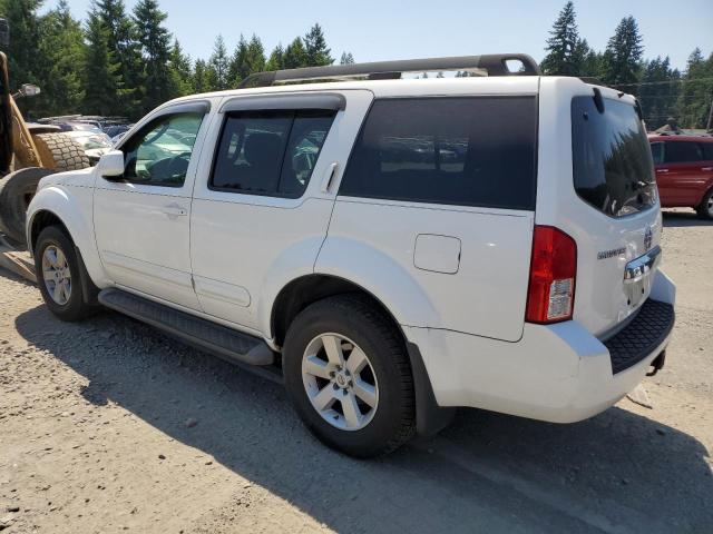 5N1AR18B48C638909 - 2008 NISSAN PATHFINDER S WHITE photo 2