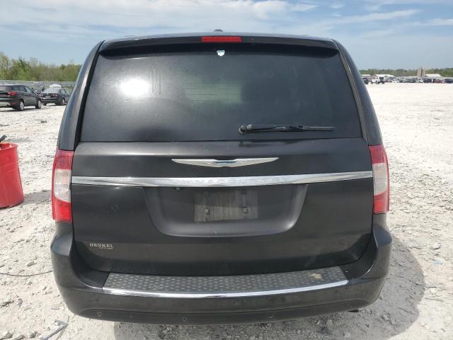 2C4RC1CG0ER248789 - 2014 CHRYSLER TOWN & COU TOURING L BLACK photo 6