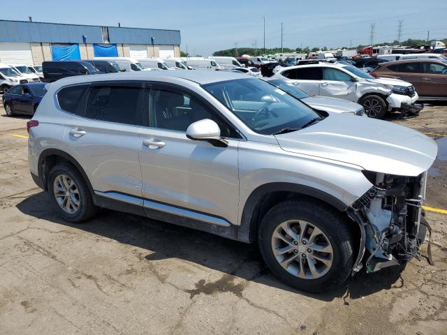 5NMS23AD6LH153122 - 2020 HYUNDAI SANTA FE SE SILVER photo 4