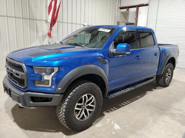 1FTFW1RGXJFB43633 - 2018 FORD F150 RAPTOR BLUE photo 1