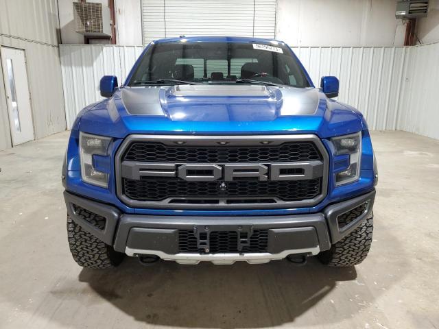 1FTFW1RGXJFB43633 - 2018 FORD F150 RAPTOR BLUE photo 5