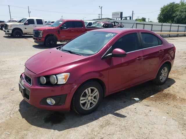 1G1JC5SH2E4110147 - 2014 CHEVROLET SONIC LT RED photo 1