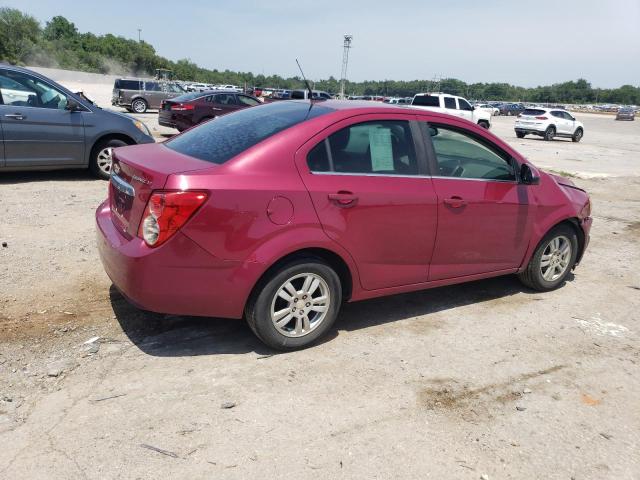 1G1JC5SH2E4110147 - 2014 CHEVROLET SONIC LT RED photo 3