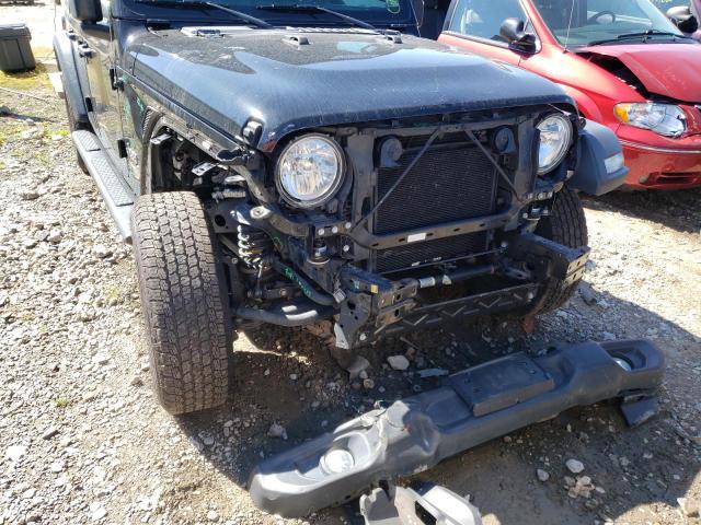 1C4HJXDG6JW170068 - 2018 JEEP WRANGLER U SPORT შავი ფოტო 9