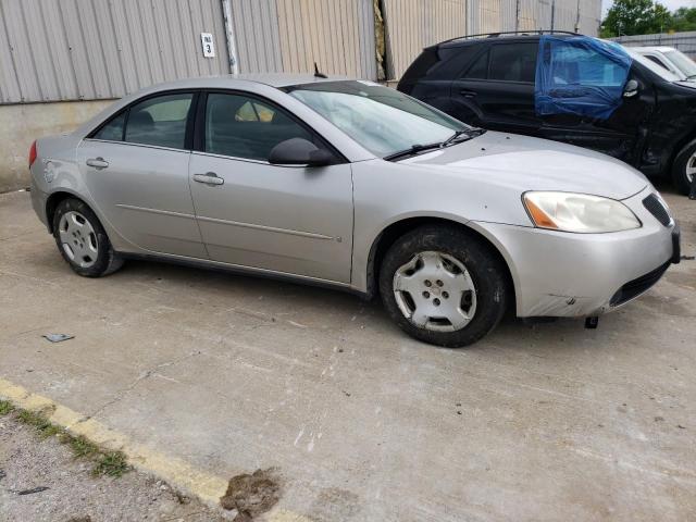 1G2ZF57B684137480 - 2008 PONTIAC G6 VALUE LEADER SILVER photo 4