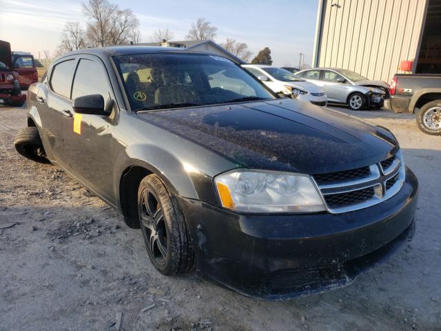 1B3BD1FB9BN544452 - 2011 DODGE AVENGER MAINSTREET BLACK photo 1