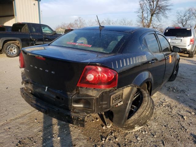 1B3BD1FB9BN544452 - 2011 DODGE AVENGER MAINSTREET BLACK photo 4