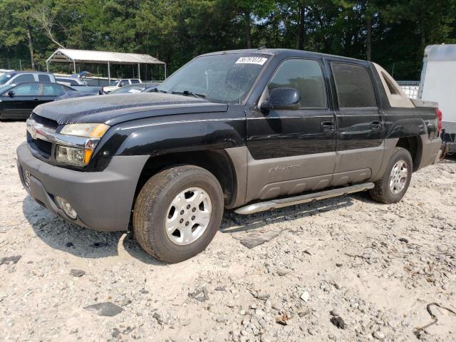 3GNEC13T63G346408 - 2003 CHEVROLET AVALANCHE C1500 BLACK photo 1