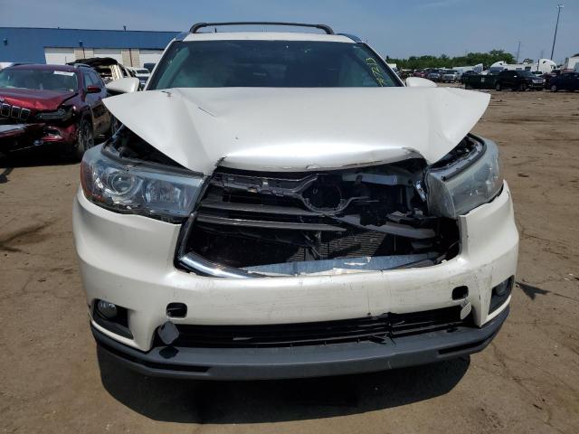 5TDJKRFH8GS254191 - 2016 TOYOTA HIGHLANDER XLE Սպիտակ լուսանկար 5