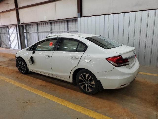2HGFB2F89EH541677 - 2014 HONDA CIVIC EX WHITE photo 2