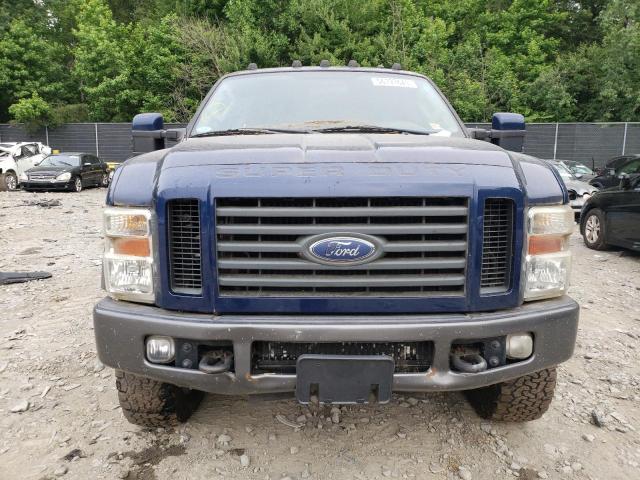 1FTWW31RX8EA65508 - 2008 FORD F350 SRW SUPER DUTY BLUE photo 5