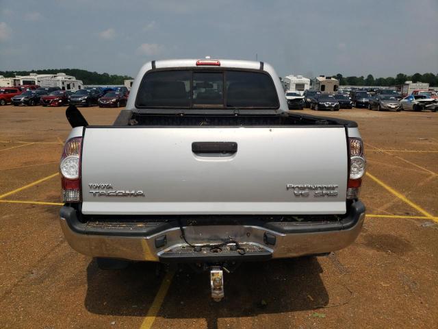 3TMJU62N09M079183 - 2009 TOYOTA TACOMA DOUBLE CAB PRERUNNER SILVER photo 6