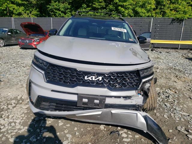 5XYRKDLF9NG133494 - 2022 KIA SORENTO SX GRAY photo 5