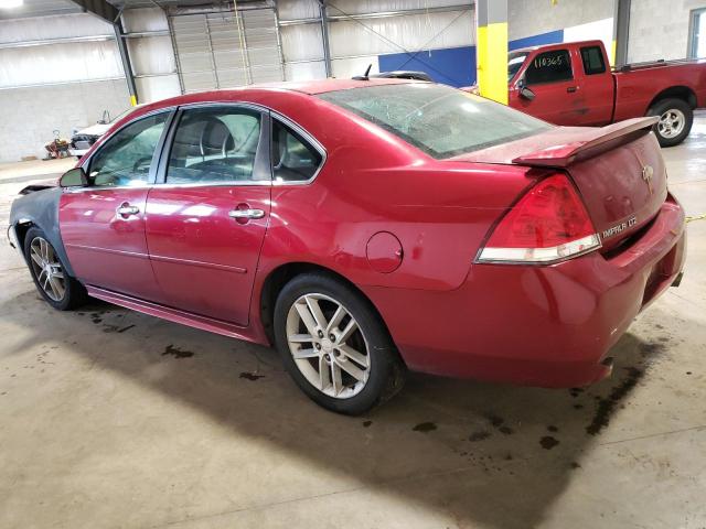 2G1WC5E31E1182927 - 2014 CHEVROLET IMPALA LIM LTZ RED photo 2