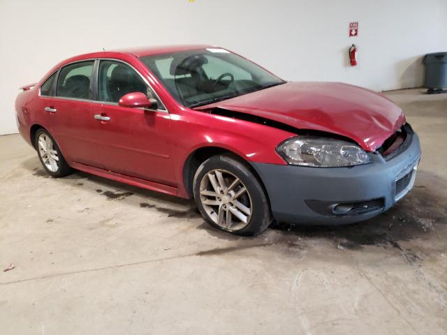 2G1WC5E31E1182927 - 2014 CHEVROLET IMPALA LIM LTZ RED photo 4