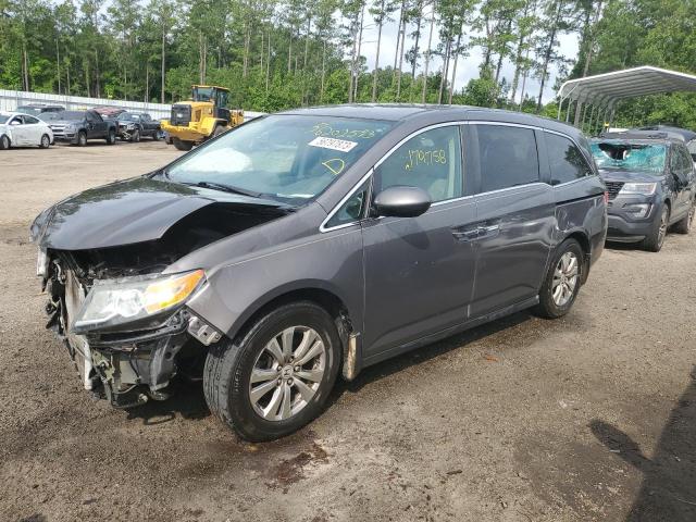 5FNRL5H32GB031840 - 2016 HONDA ODYSSEY SE GRAY photo 1