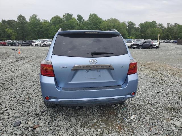 JTEDS43A582067521 - 2008 TOYOTA HIGHLANDER SPORT BLUE photo 6