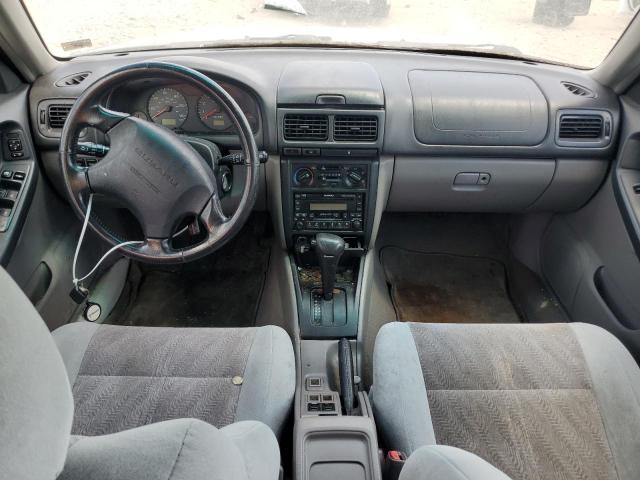 JF1SF65682H715156 - 2002 SUBARU FORESTER S BLACK photo 8