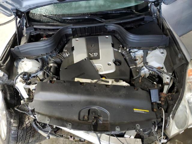 JN1AJ0HR0BM852206 - 2011 INFINITI EX35 BASE Արծաթագույն լուսանկար 12