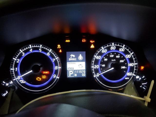 JN1AJ0HR0BM852206 - 2011 INFINITI EX35 BASE Արծաթագույն լուսանկար 9