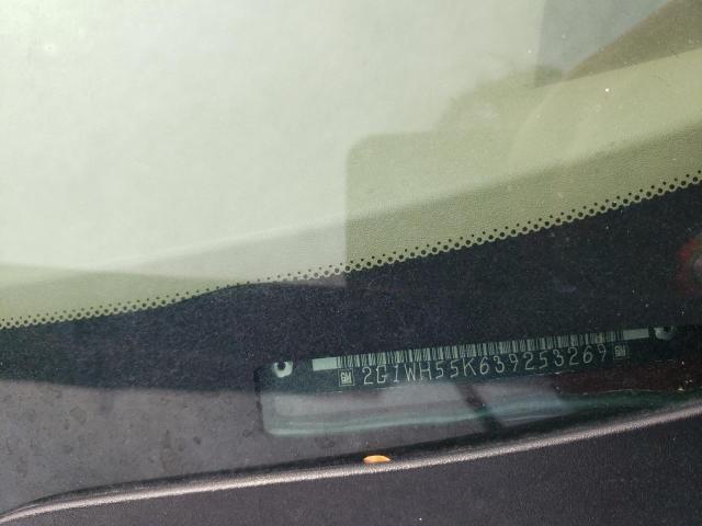 2G1WH55K639253269 - 2004 CHEVROLET IMPALA LS BURGUNDY photo 12