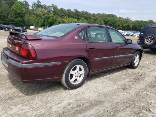 2G1WH55K639253269 - 2004 CHEVROLET IMPALA LS BURGUNDY photo 3