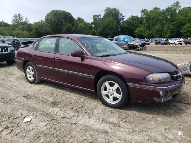 2G1WH55K639253269 - 2004 CHEVROLET IMPALA LS BURGUNDY photo 4