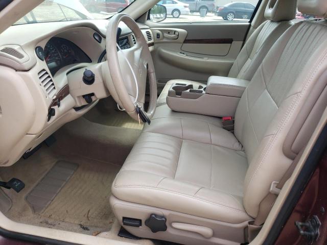 2G1WH55K639253269 - 2004 CHEVROLET IMPALA LS BURGUNDY photo 7