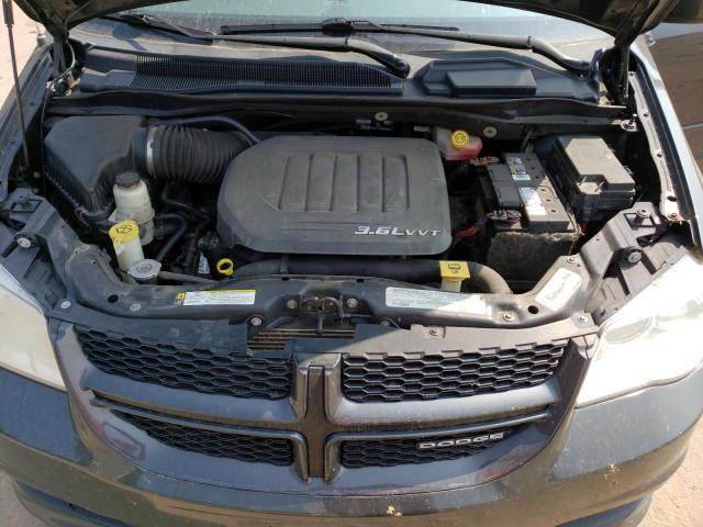 2C4RDGEGXCR166076 - 2012 DODGE GRAND CARA R/T GRAY photo 12