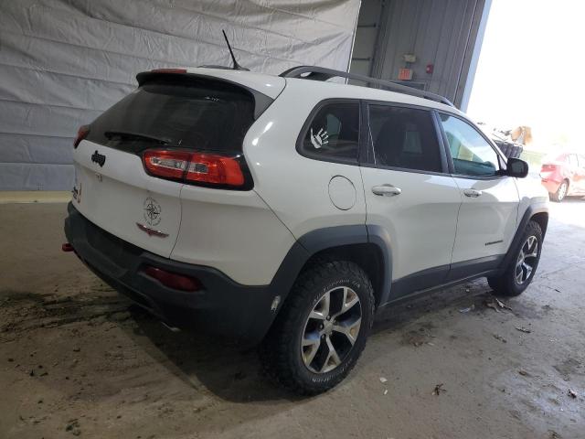 1C4PJMBS6EW111528 - 2014 JEEP CHEROKEE TRAILHAWK WHITE photo 3