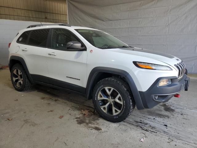 1C4PJMBS6EW111528 - 2014 JEEP CHEROKEE TRAILHAWK WHITE photo 4