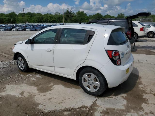 1G1JA6SH1G4112678 - 2016 CHEVROLET SONIC LS WHITE photo 2