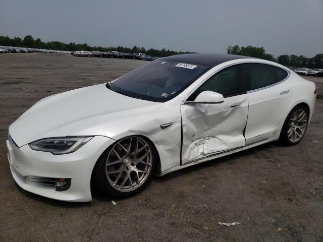 5YJSA1E20JF297621 - 2018 TESLA MODEL S Սպիտակ լուսանկար 1