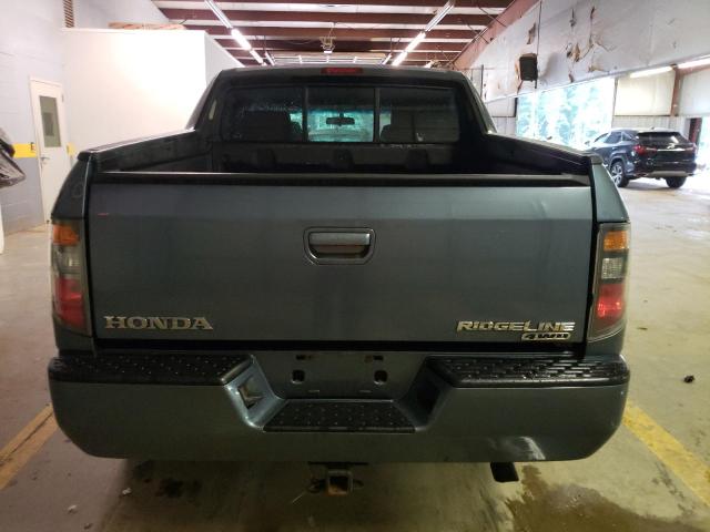 2HJYK16206H559379 - 2006 HONDA RIDGELINE RT BLUE photo 6